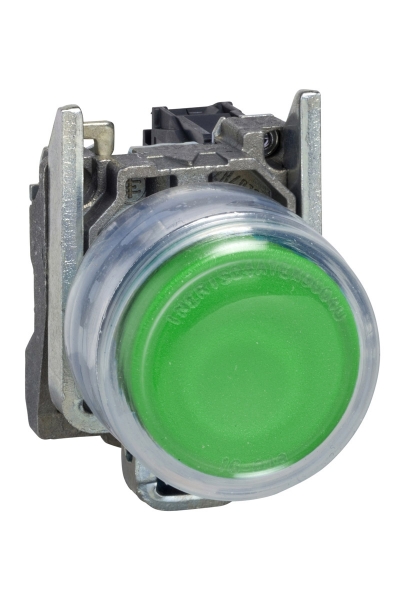 Schneider XB4-BP31 Plastik Kılıflı Yeşil Yaylı Buton Schneider XB4-BP31 Plastik Kılıflı Yeşil Yaylı Buton