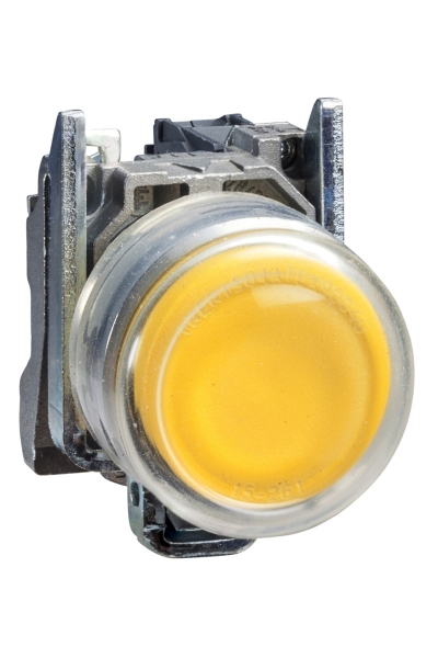 Schneider Electric - Schneider XB4-BP51 Plastik Kılıflı Sarı Yaylı Buton Schneider Electric - Schneider XB4-BP51 Plastik Kılıflı Sarı Yaylı Buton