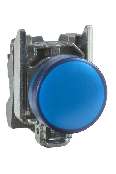 Schneider Electric - Schneider XB4-BVM6 230VAC Korumalı Ledli Mavi Sinyal Lambası