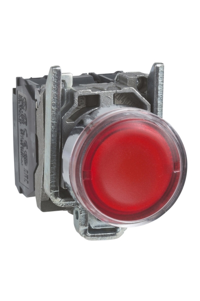 Schneider Electric - Schneider XB4-BW34M5 Korumalı Ledli Işıklı Kırmızı Buton