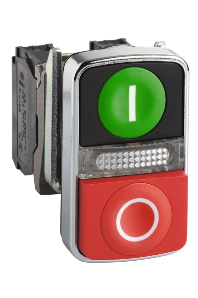 Schneider Electric - Schneider XB4-BW73731B5 24VAC/DC Ledli İkaz Buton