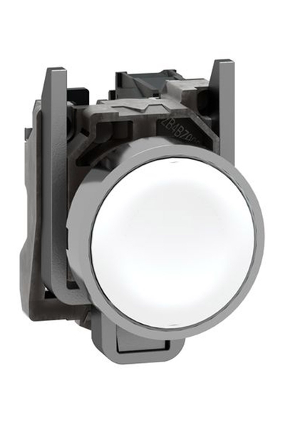 Schneider XB4BA11 1N/A 22mm Beyaz Yaylı Dönüşlü Buton - Thumbnail