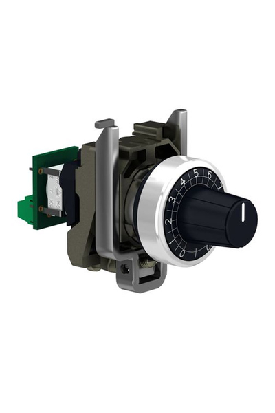 Schneider Electric - Schneider XB4BD912R10K 22mm 10K Metal Potansiyometre Schneider Electric - Schneider XB4BD912R10K 22mm 10K Metal Potansiyometre