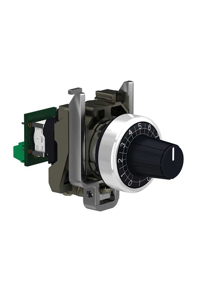 Schneider Electric - Schneider XB4BD912R1K 22mm 1K Metal Potansiyometre Schneider Electric - Schneider XB4BD912R1K 22mm 1K Metal Potansiyometre