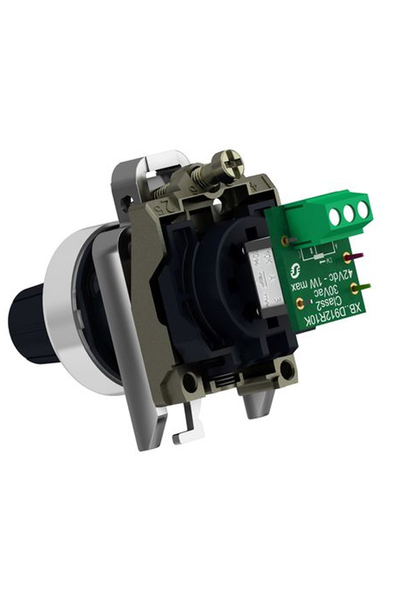 Schneider XB4BD912R470K Harmony Xb4 22mm 470K Metal Komple Potansiyometre - Thumbnail