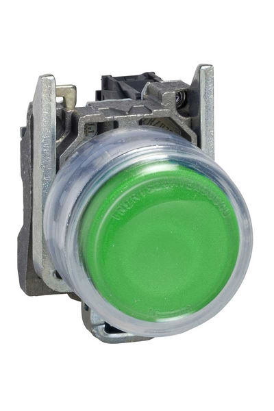 Schneider XB4BP381EX Harmony XB4 Yaylı Dönüş Yeşil Buton