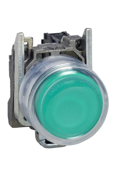 Schneider XB4BP383B5EX Atex 24V 22mm Yeşil Işıklı Buton