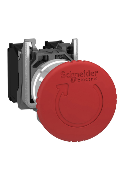 Schneider Electric - Schneider XB4BS8444 2NK Kırmızı Acil Durdurma Butonu Schneider XB4BS8444 2NK Kırmızı Acil Durdurma Butonu - Thumbnail