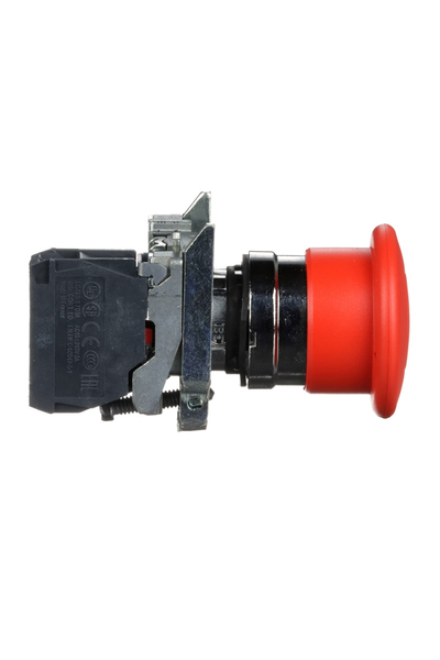 Schneider Electric - Schneider XB4BT842 Harmony Xb4 22mm 1NK Metal Mandallı Bas-Çek 40mm Kırmızı Mantar Kafalı Acil Stop Butonu Schneider XB4BT842 Harmony Xb4 22mm 1NK Metal Mandallı Bas-Çek 40mm Kırmızı Mantar Kafalı Acil Stop Butonu - Thumbnail