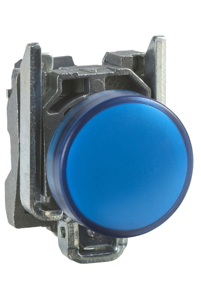 Schneider XB4BVG6 120V Mavi Ledli Kumanda Butonu - Thumbnail