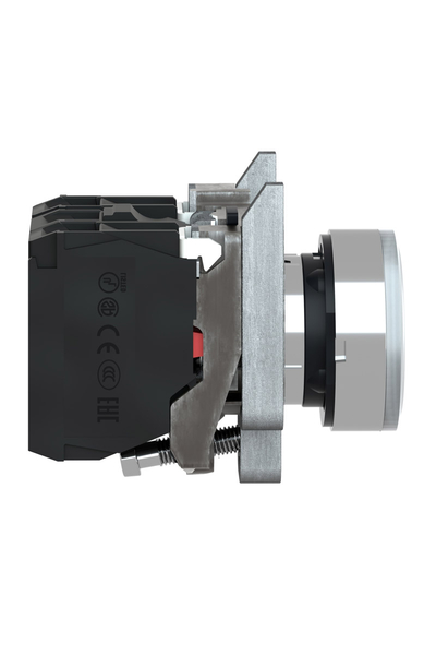 Schneider XB4BW3165 22mm 250V 1NA+1NK Yaylı Dönüşlü Beyaz Işıklı Buton - Thumbnail