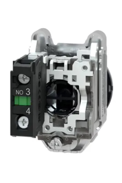 Schneider XB4FA21 1NA Siyah Yaylı Kumanda Butonu - Thumbnail