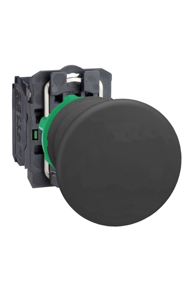 Schneider Electric - Schneider XB5-AC21 1NK 40mm Siyah Mantar Kafalı Yaylı Buton Schneider Electric - Schneider XB5-AC21 1NK 40mm Siyah Mantar Kafalı Yaylı Buton