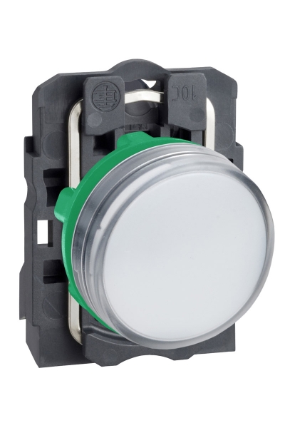 Schneider Electric - Schneider XB5-AVB1 24V Beyaz Dahili Korumalı Ledli Sinyal Lambası Schneider Electric - Schneider XB5-AVB1 24V Beyaz Dahili Korumalı Ledli Sinyal Lambası
