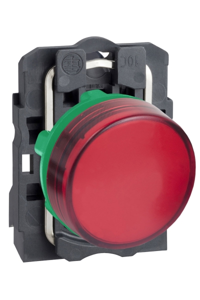 Schneider Electric - Schneider XB5-AVB4 24V Kırmızı Dahili Korumalı Ledli Sinyal Lambası