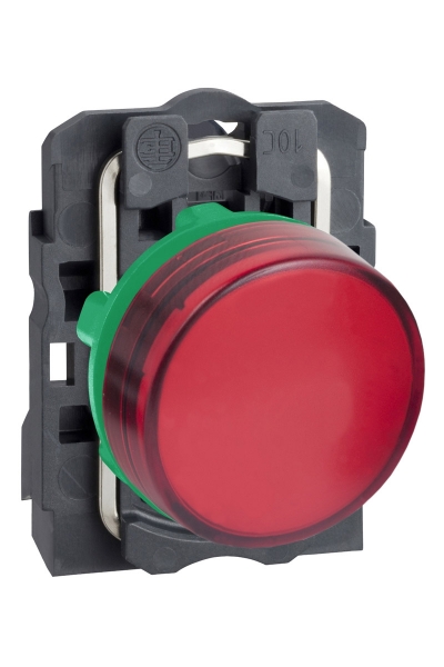 Schneider XB5-AVM4 220V Kırmızı Dahili Korumalı Ledli Sinyal Lambası