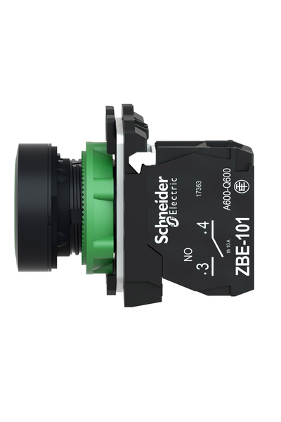 Schneider Electric - Schneider XB5AA3311 22mm 1NA Yaylı Dönüşlü Yeşil Buton Schneider XB5AA3311 22mm 1NA Yaylı Dönüşlü Yeşil Buton - Thumbnail