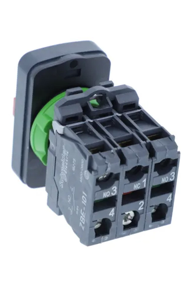 Schneider Electric - Schneider XB5AA731327 1NA+1NK+1NA 22mm Sıva Altı Kırmızı Stop/Yeşil I-II İşaretli 3 Başlıklı Buton Schneider XB5AA731327 1NA+1NK+1NA 22mm Sıva Altı Kırmızı Stop/Yeşil I-II İşaretli 3 Başlıklı Buton - Thumbnail