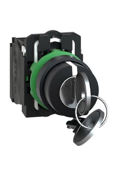 Schneider Electric - Schneider XB5AG03 Ronis 455 22mm 2NA 3 Konumlu Sabit Seçici Anahtar Schneider Electric - Schneider XB5AG03 Ronis 455 22mm 2NA 3 Konumlu Sabit Seçici Anahtar