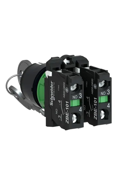 Schneider Electric - Schneider XB5AG03 Ronis 455 22mm 2NA 3 Konumlu Sabit Seçici Anahtar Schneider XB5AG03 Ronis 455 22mm 2NA 3 Konumlu Sabit Seçici Anahtar - Thumbnail