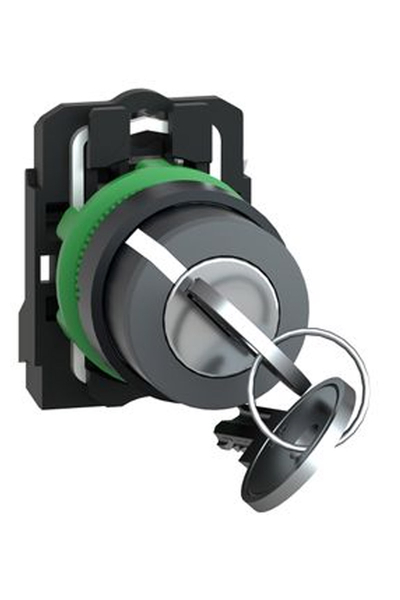 Schneider Electric - Schneider XB5AG41 Ronis 455 22mm 1NA 2 Konumlu Sabit Seçici Anahtar Schneider Electric - Schneider XB5AG41 Ronis 455 22mm 1NA 2 Konumlu Sabit Seçici Anahtar