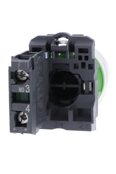 Schneider XB5AP31 Yeşil 22mm 1NA Yaylı Dönüşlü Çıkık Buton - Thumbnail