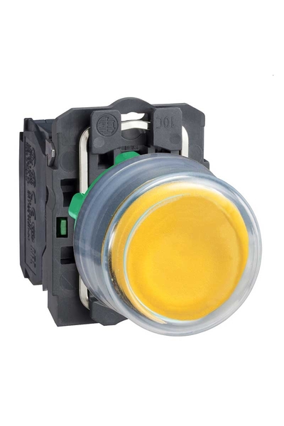 Schneider XB5AP51 22mm 1NA Yaylı Dönüşlü Sarı Çıkık Buton Başlığı Schneider XB5AP51 22mm 1NA Yaylı Dönüşlü Sarı Çıkık Buton Başlığı