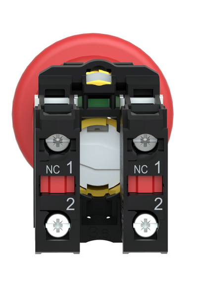 Schneider Electric - Schneider XB5AS8444 Harmony Xb5 22mm 2NK Plastik Mandallı Çevir-Bırak 40mm Kırmızı Mantar Kafalı Acil Stop Butonu Schneider XB5AS8444 Harmony Xb5 22mm 2NK Plastik Mandallı Çevir-Bırak 40mm Kırmızı Mantar Kafalı Acil Stop Butonu - Thumbnail
