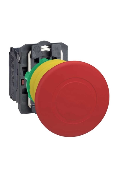 Schneider XB5AT842 Harmony Xb5 22mm 1NK Plastik Mandallı Bas-Çek 40mm Kırmızı Mantar Kafalı Acil Stop Butonu Schneider XB5AT842 Harmony Xb5 22mm 1NK Plastik Mandallı Bas-Çek 40mm Kırmızı Mantar Kafalı Acil Stop Butonu