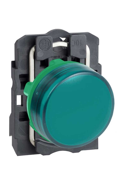 Schneider Electric - Schneider XB5AVB3 24V 22mm Entegre Ledli Yeşil Düz Lensli Pilot Işığı