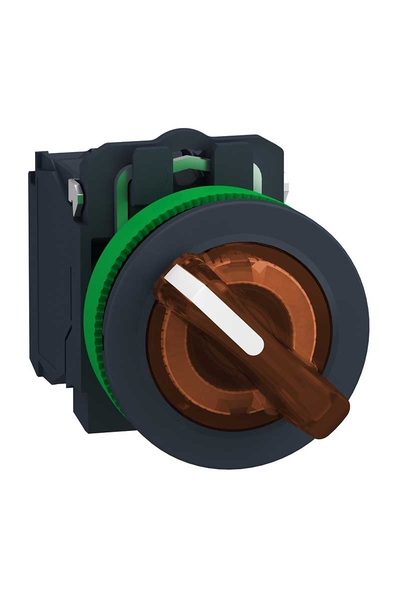 Schneider Electric - Schneider XB5FK125M5 230VAC 1NA+1NK Yeşil Gömülü Işıklı Mandallı Ledli Kumanda Butonu Schneider Electric - Schneider XB5FK125M5 230VAC 1NA+1NK Yeşil Gömülü Işıklı Mandallı Ledli Kumanda Butonu