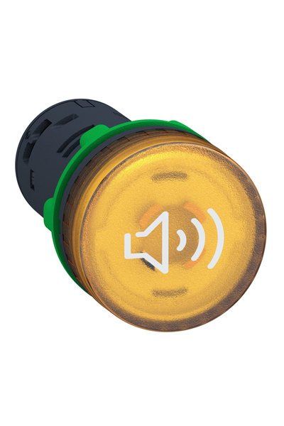 Schneider XB5KS2M8 230V AC/DC Sarı 90dB Işıklı Buzzer