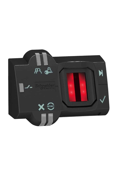 Schneider Electric - Schneider XB5S1B2L2 Xb5S 22mm 2 Konumlu Sabit Biometrik Anahtar