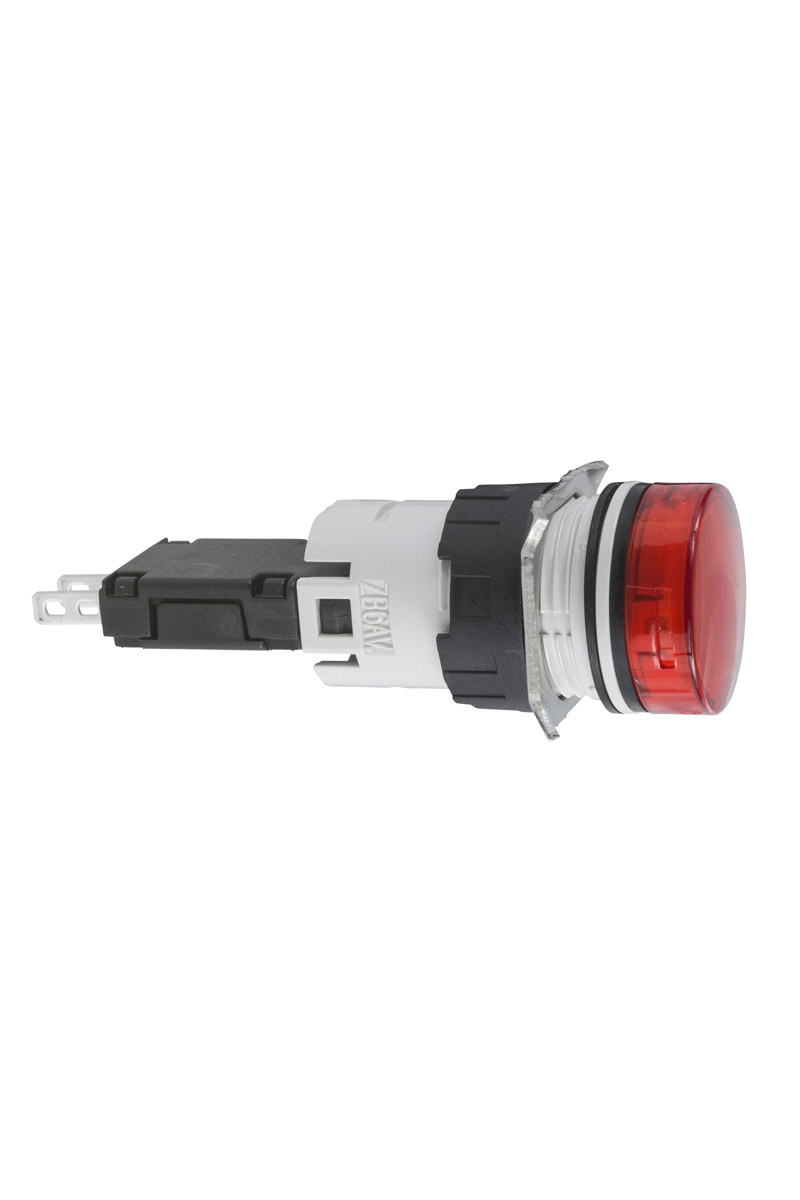 Schneider XB6-AV4BB Kırmızı Daire Sinyal Lambası