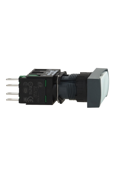 Schneider XB6-DA11B Beyaz Dikdörtgen Yaylı Buton Schneider XB6-DA11B Beyaz Dikdörtgen Yaylı Buton