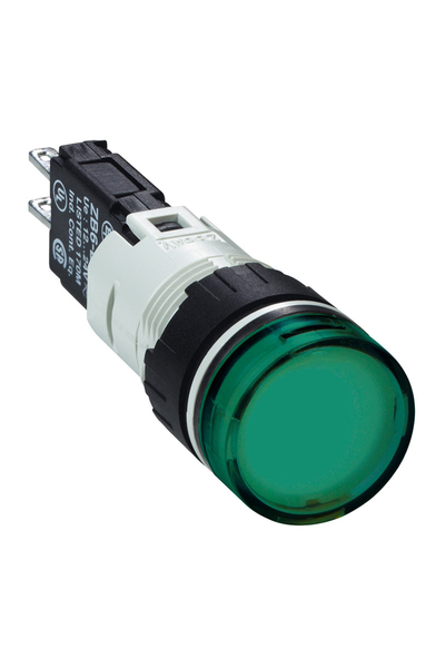 Schneider Electric - Schneider XB6AV3BB 24V Yeşil Ledli Kumanda Butonu Schneider XB6AV3BB 24V Yeşil Ledli Kumanda Butonu - Thumbnail