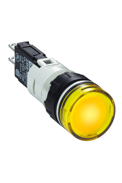 Schneider Electric - Schneider XB6AV5BB 24V Sarı Ledli Kumanda Butonu