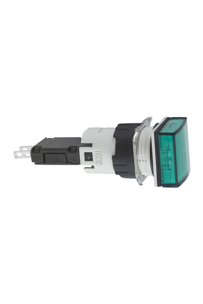 Schneider Electric - Schneider XB6CV3BB 24V Yeşil Kare Ledli Kumanda Butonu Schneider XB6CV3BB 24V Yeşil Kare Ledli Kumanda Butonu - Thumbnail