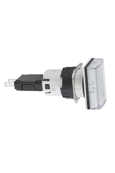 Schneider Electric - Schneider XB6DV1BB 24V Beyaz Dikdörtgen Ledli Kumanda Butonu