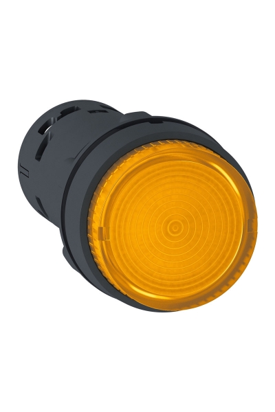 Schneider XB7-NW35B1 24VAC/DC Işıklı Turuncu Yaylı Buton