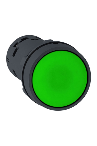 Schneider Electric - Schneider XB7NH35 1NA+1NK Sıva Altı İtmeli Yeşil Buton