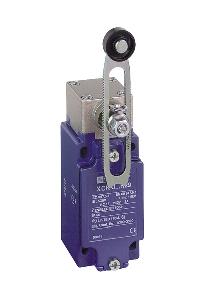 Telemecanique Sensors XCKJ50541 1NK+1NA PG13 Termoplastik Makaralı Limit Switch - Thumbnail