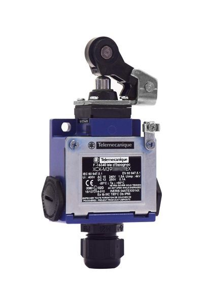 Telemecanique Sensors XCKM3921H29EX 2NK+1NA Makaralı Manivela Pimi Limit Switch - Thumbnail
