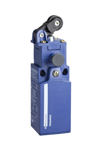 Telemecanique Sensors XCNR2121P20 XCNR 1NK+1NA Termoplastik Makaralı Kollu Limit Switch
