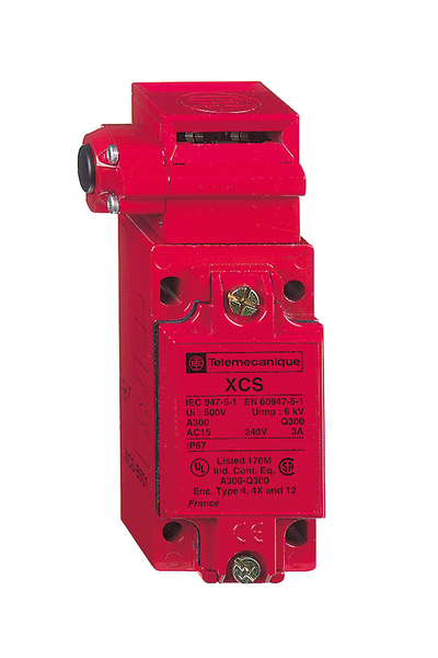 Telemecanique Sensors XCSB701 XCSB 2NK+1NA Metal Gövdeli Yavaş Kesen Emniyet Şalteri