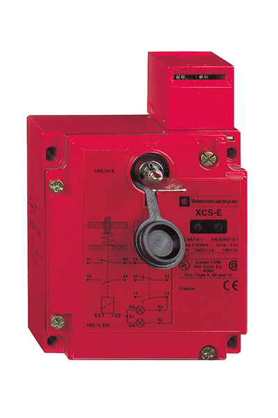 Telemecanique Sensors XCSE5331 1Nk+2NA 110/120V Metal Emniyet Şalteri