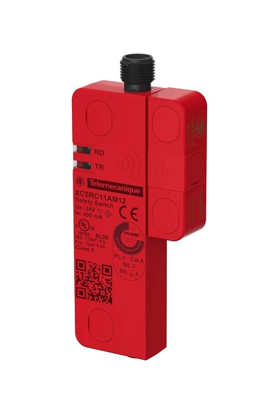 Telemecanique Sensors - Telemecanique Sensors XCSRC11AM12 Preventa Rfıd Xcs 10/35mm Temassız Tek Bağlantılı Otomatik Güvenlik Şalteri