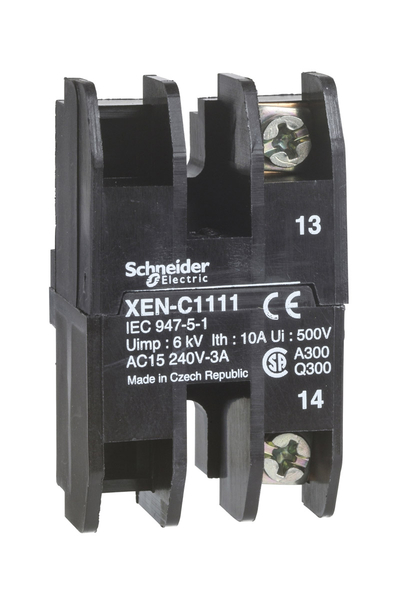 Schneider XENC1121 1NK Yaylı Dönüş Kontak Bloğu