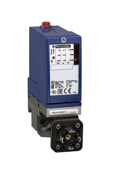 Telemecanique Sensors XMLA010A2C11 XMLA 10 Bar 1K/A Sabit Skalalı Basınç Sensörü