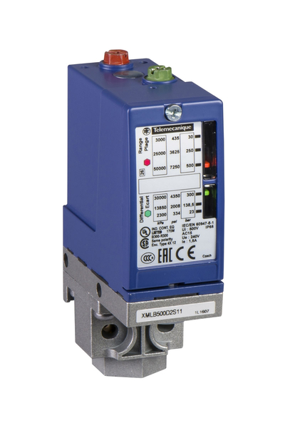 Telemecanique Sensors - Telemecanique Sensors XMLB020B2S11 Xmlb 20 Bar Ayarlanabilir Skalalı Basınç Şalteri